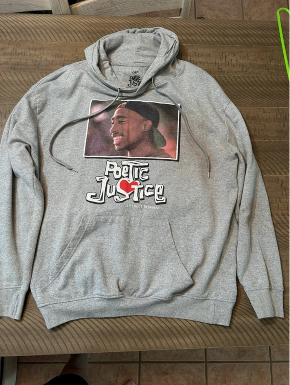 Tupac pull over sweater